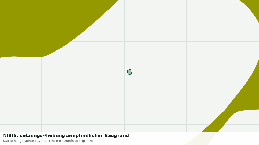 Statische Kartenansicht: NIBIS: setzungs-/hebungsempfindlicher Baugrund