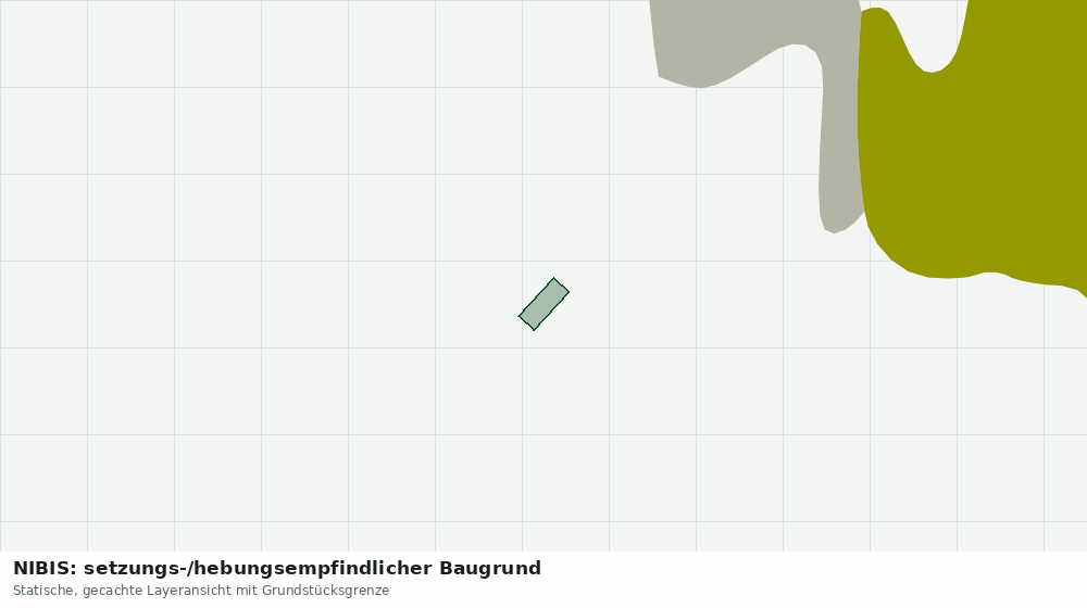 Statische Kartenansicht: NIBIS: setzungs-/hebungsempfindlicher Baugrund