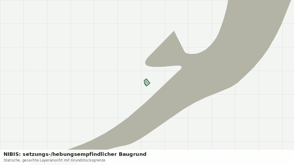 Statische Kartenansicht: NIBIS: setzungs-/hebungsempfindlicher Baugrund