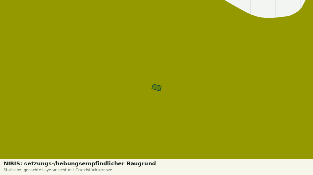 Statische Kartenansicht: NIBIS: setzungs-/hebungsempfindlicher Baugrund