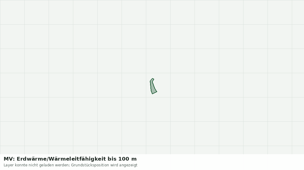 Statische Kartenansicht: MV: Erdwärme/Wärmeleitfähigkeit bis 100 m