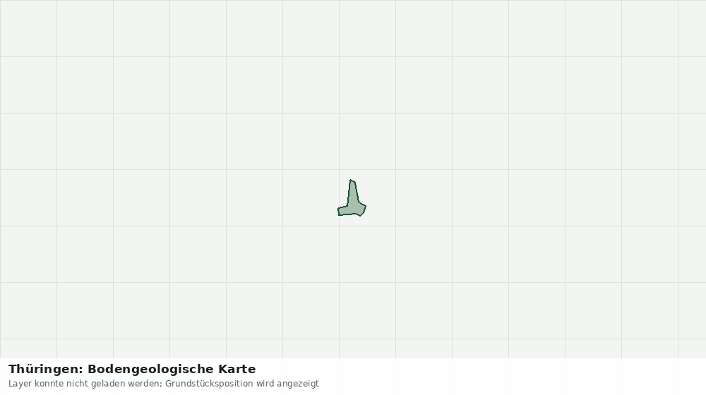 Statische Kartenansicht: Thüringen: Bodengeologische Karte