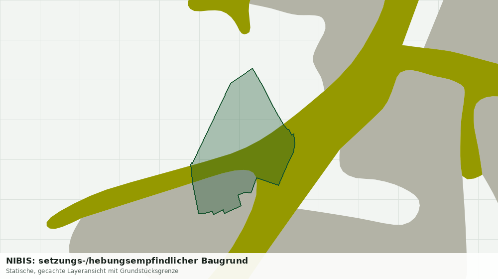 Statische Kartenansicht: NIBIS: setzungs-/hebungsempfindlicher Baugrund