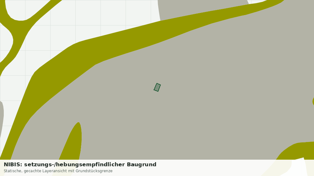 Statische Kartenansicht: NIBIS: setzungs-/hebungsempfindlicher Baugrund