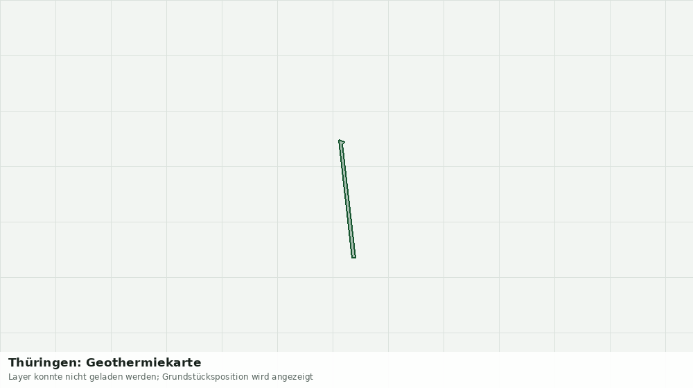 Statische Kartenansicht: Thüringen: Geothermiekarte