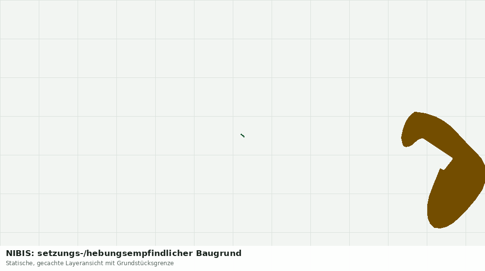 Statische Kartenansicht: NIBIS: setzungs-/hebungsempfindlicher Baugrund