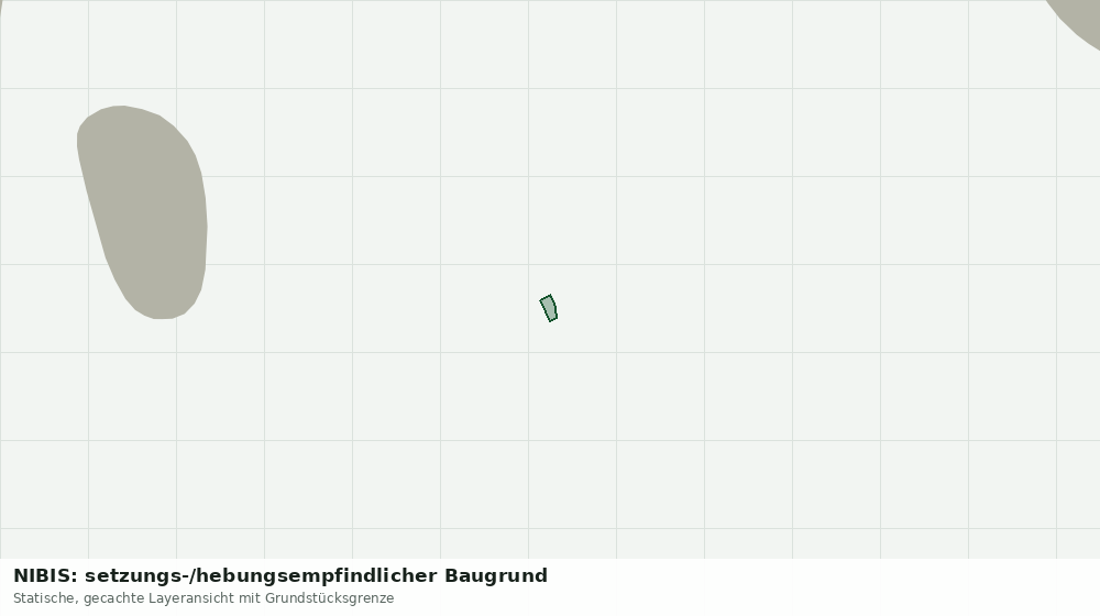 Statische Kartenansicht: NIBIS: setzungs-/hebungsempfindlicher Baugrund