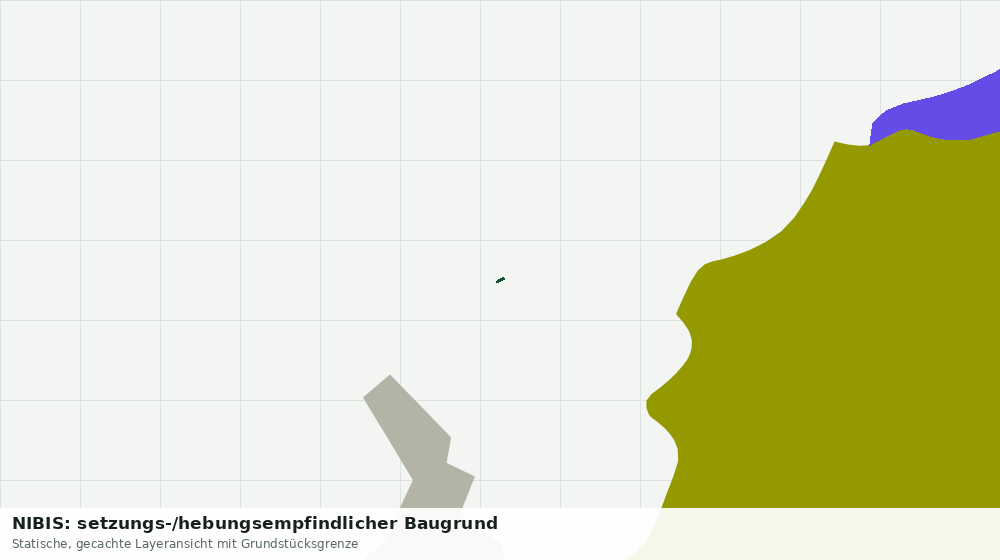 Statische Kartenansicht: NIBIS: setzungs-/hebungsempfindlicher Baugrund