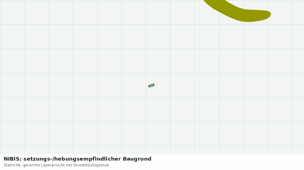 Statische Kartenansicht: NIBIS: setzungs-/hebungsempfindlicher Baugrund