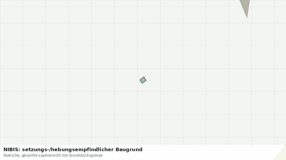 Statische Kartenansicht: NIBIS: setzungs-/hebungsempfindlicher Baugrund