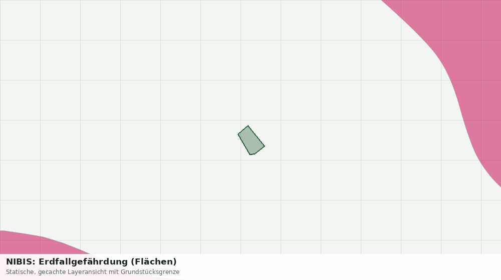 Statische Kartenansicht: NIBIS: Erdfallgefährdung (Flächen)