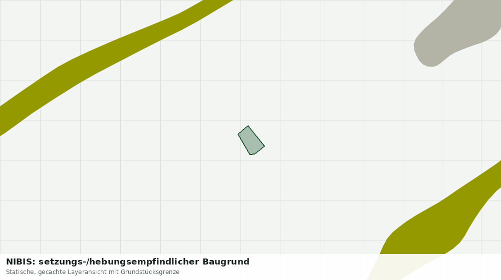 Statische Kartenansicht: NIBIS: setzungs-/hebungsempfindlicher Baugrund