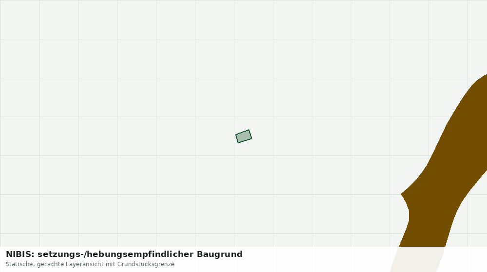 Statische Kartenansicht: NIBIS: setzungs-/hebungsempfindlicher Baugrund