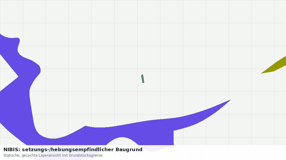Statische Kartenansicht: NIBIS: setzungs-/hebungsempfindlicher Baugrund