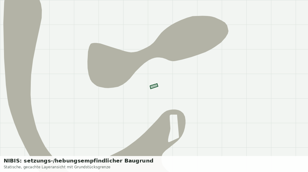 Statische Kartenansicht: NIBIS: setzungs-/hebungsempfindlicher Baugrund