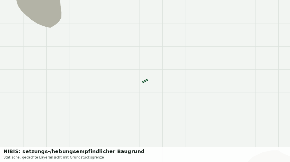 Statische Kartenansicht: NIBIS: setzungs-/hebungsempfindlicher Baugrund