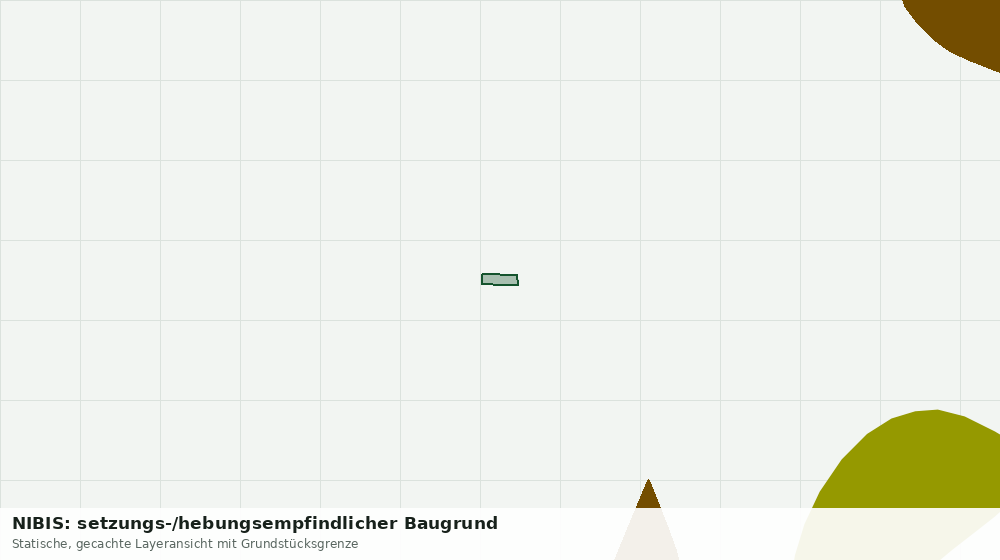 Statische Kartenansicht: NIBIS: setzungs-/hebungsempfindlicher Baugrund