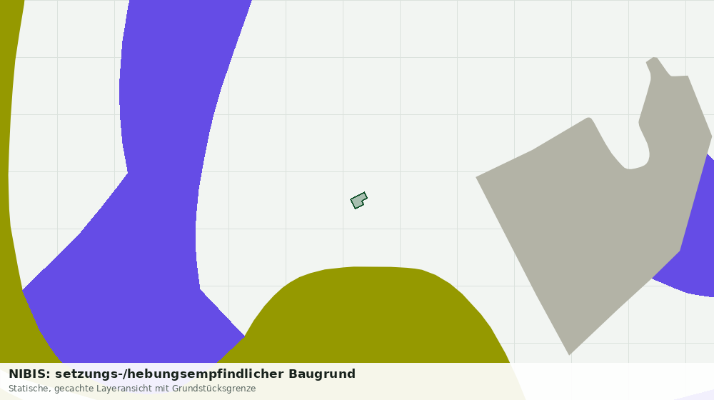 Statische Kartenansicht: NIBIS: setzungs-/hebungsempfindlicher Baugrund