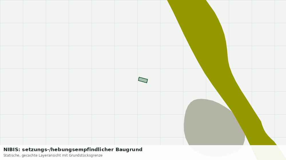 Statische Kartenansicht: NIBIS: setzungs-/hebungsempfindlicher Baugrund