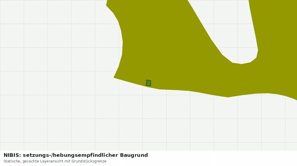 Statische Kartenansicht: NIBIS: setzungs-/hebungsempfindlicher Baugrund