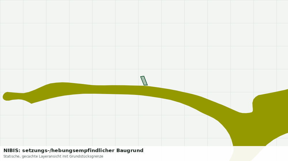 Statische Kartenansicht: NIBIS: setzungs-/hebungsempfindlicher Baugrund