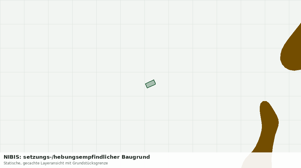 Statische Kartenansicht: NIBIS: setzungs-/hebungsempfindlicher Baugrund