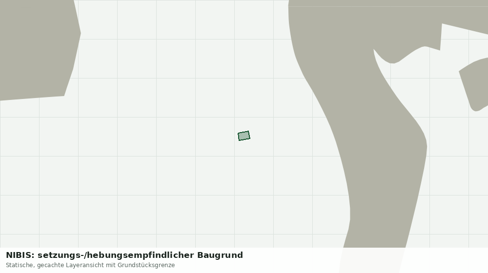 Statische Kartenansicht: NIBIS: setzungs-/hebungsempfindlicher Baugrund