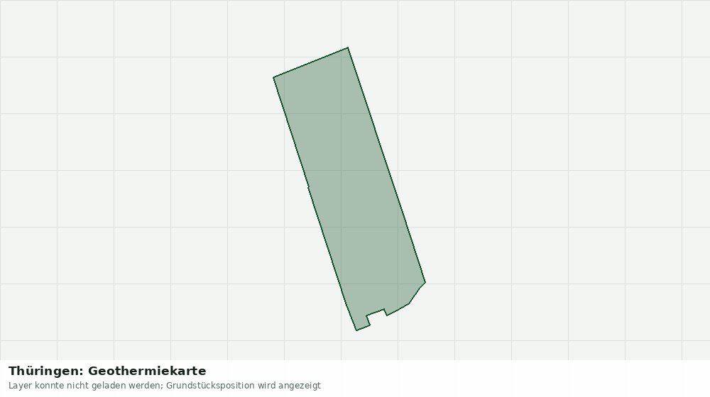 Statische Kartenansicht: Thüringen: Geothermiekarte