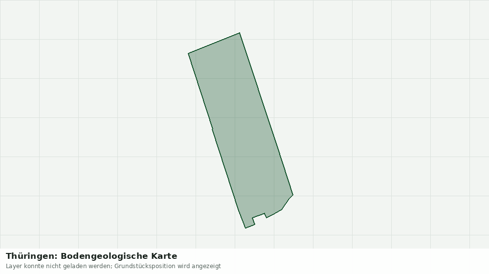 Statische Kartenansicht: Thüringen: Bodengeologische Karte