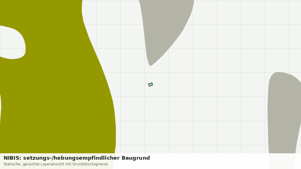 Statische Kartenansicht: NIBIS: setzungs-/hebungsempfindlicher Baugrund
