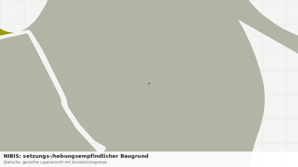 Statische Kartenansicht: NIBIS: setzungs-/hebungsempfindlicher Baugrund