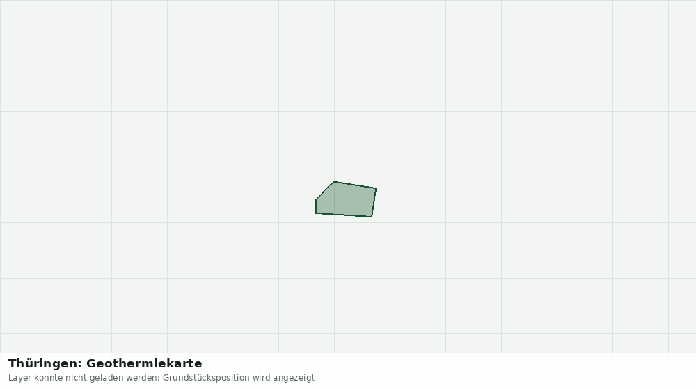 Statische Kartenansicht: Thüringen: Geothermiekarte