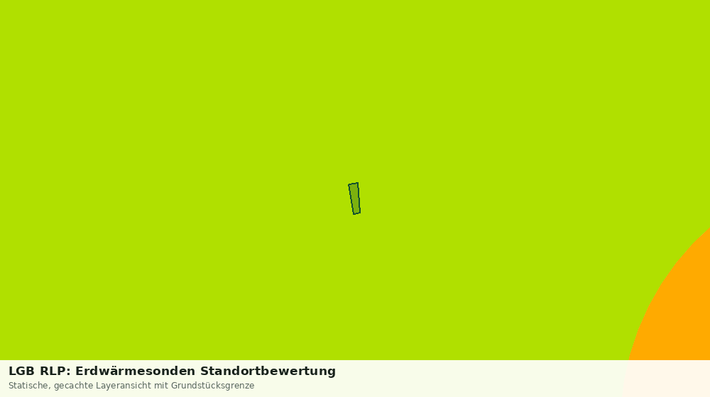 Statische Kartenansicht: LGB RLP: Erdwärmesonden Standortbewertung