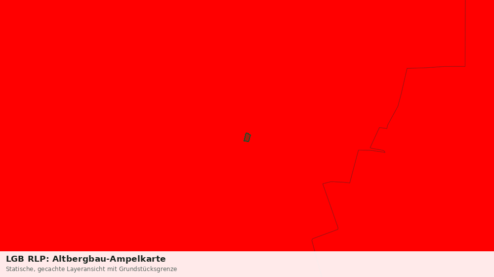 Statische Kartenansicht: LGB RLP: Altbergbau-Ampelkarte