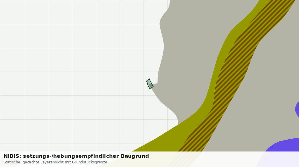 Statische Kartenansicht: NIBIS: setzungs-/hebungsempfindlicher Baugrund
