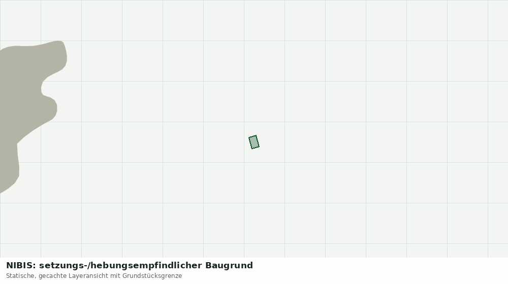 Statische Kartenansicht: NIBIS: setzungs-/hebungsempfindlicher Baugrund
