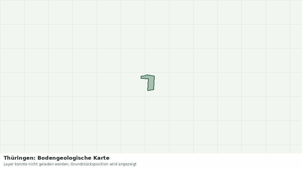 Statische Kartenansicht: Thüringen: Bodengeologische Karte