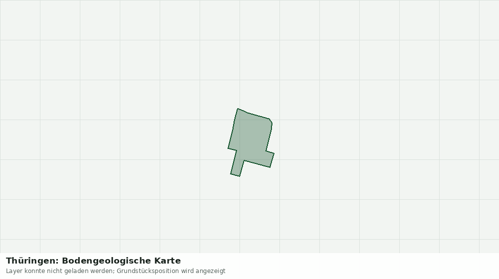 Statische Kartenansicht: Thüringen: Bodengeologische Karte