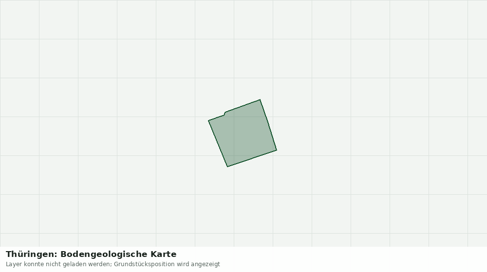 Statische Kartenansicht: Thüringen: Bodengeologische Karte