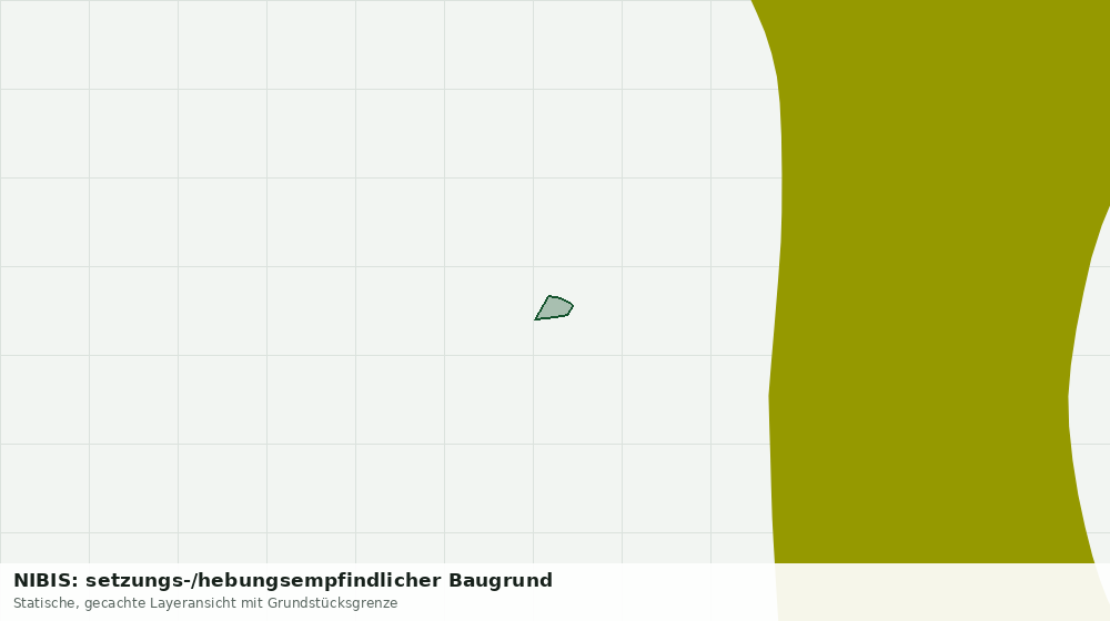 Statische Kartenansicht: NIBIS: setzungs-/hebungsempfindlicher Baugrund
