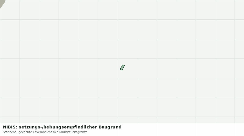 Statische Kartenansicht: NIBIS: setzungs-/hebungsempfindlicher Baugrund