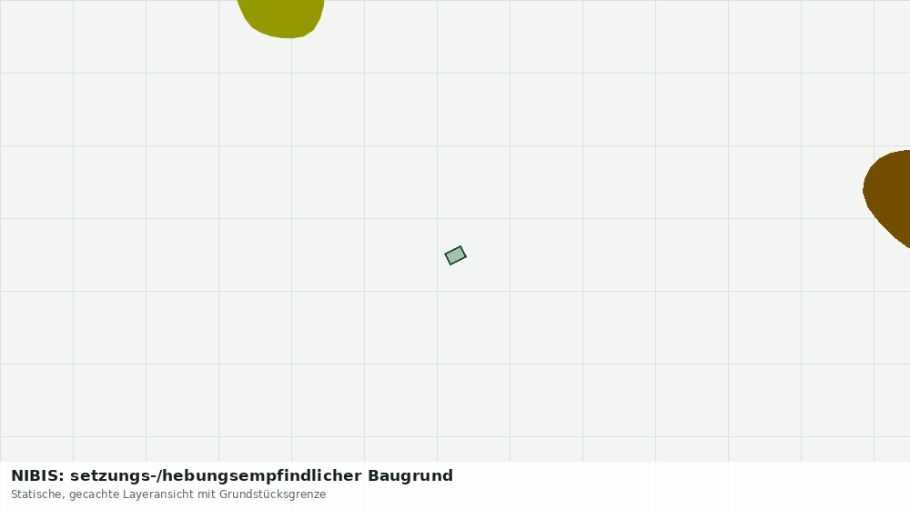 Statische Kartenansicht: NIBIS: setzungs-/hebungsempfindlicher Baugrund