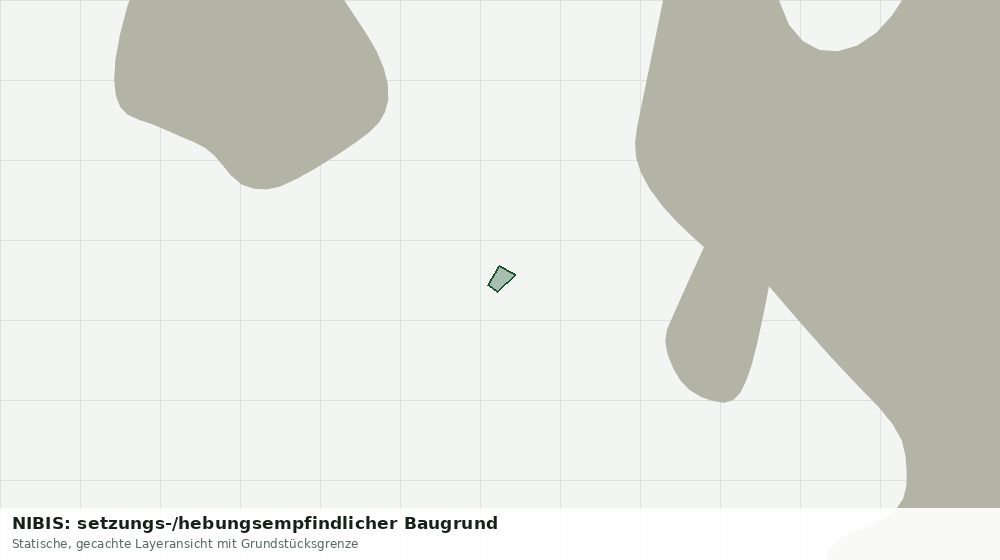Statische Kartenansicht: NIBIS: setzungs-/hebungsempfindlicher Baugrund