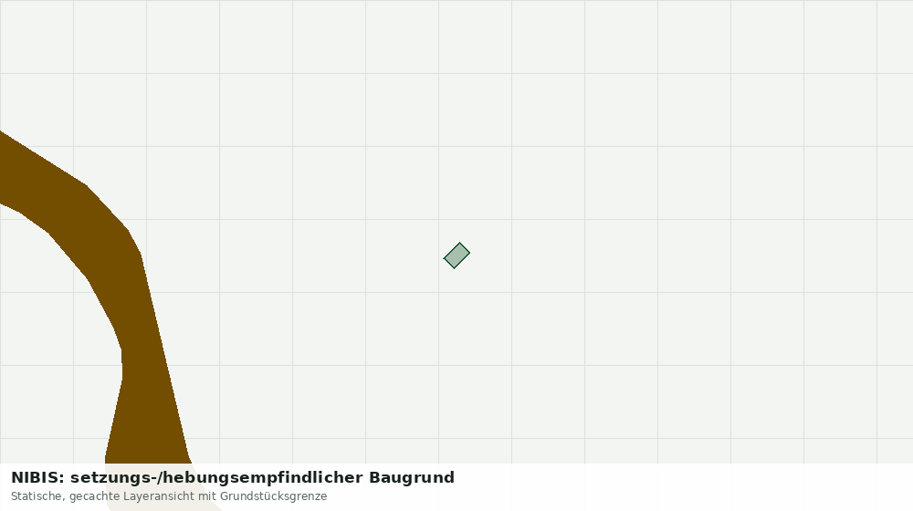 Statische Kartenansicht: NIBIS: setzungs-/hebungsempfindlicher Baugrund