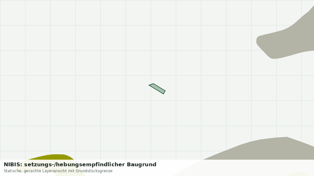 Statische Kartenansicht: NIBIS: setzungs-/hebungsempfindlicher Baugrund