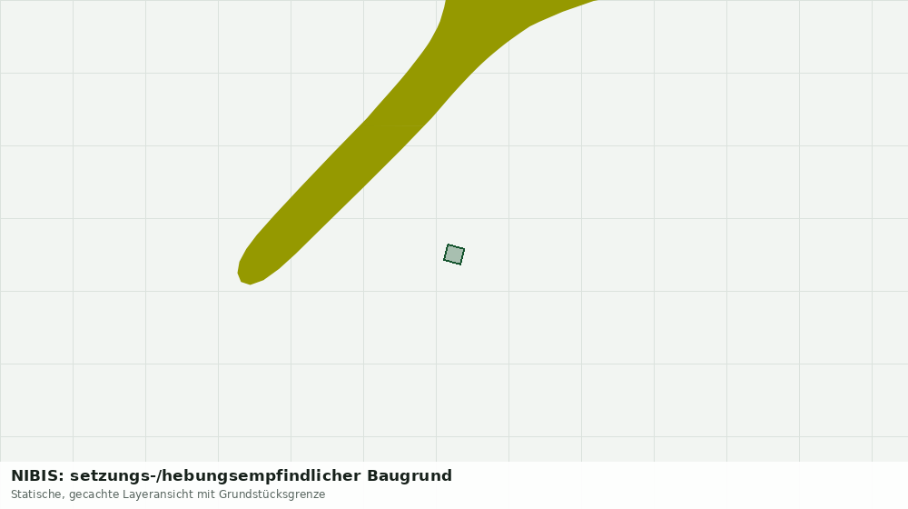 Statische Kartenansicht: NIBIS: setzungs-/hebungsempfindlicher Baugrund
