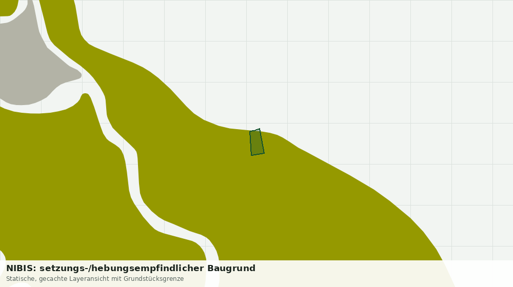 Statische Kartenansicht: NIBIS: setzungs-/hebungsempfindlicher Baugrund