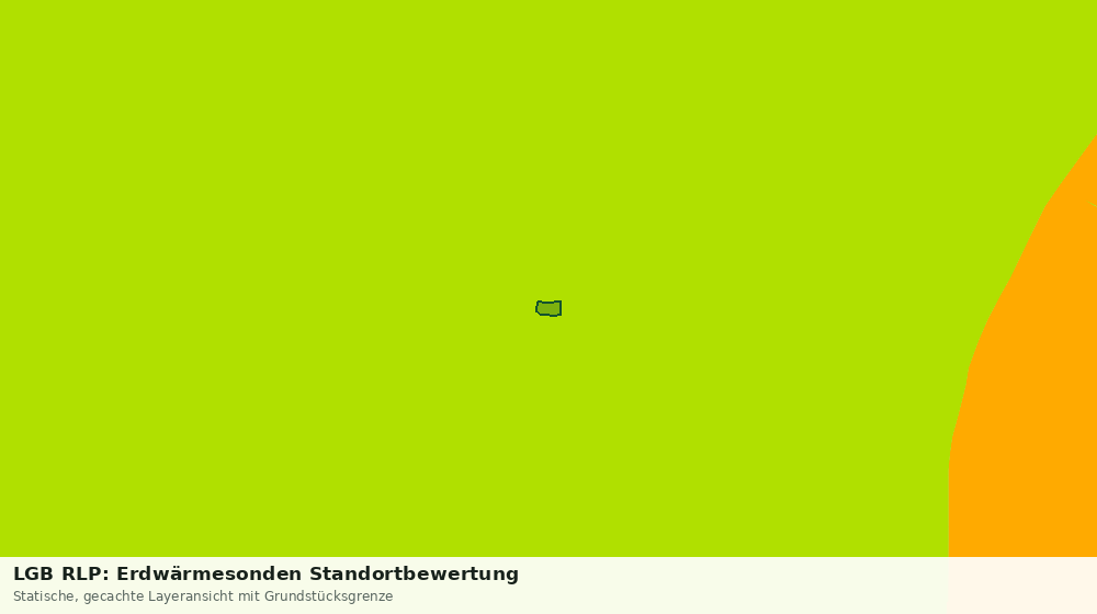 Statische Kartenansicht: LGB RLP: Erdwärmesonden Standortbewertung