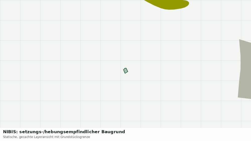 Statische Kartenansicht: NIBIS: setzungs-/hebungsempfindlicher Baugrund