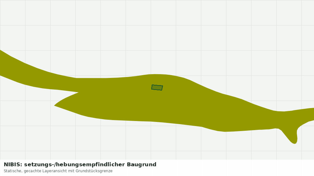 Statische Kartenansicht: NIBIS: setzungs-/hebungsempfindlicher Baugrund